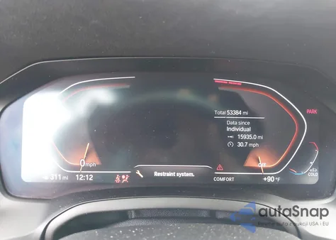 2022 BMW 330I xDrive from USA, damaged, VIN 3MW5R7J09N8C48244